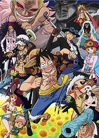 One Piece: Grand Line Character Collage