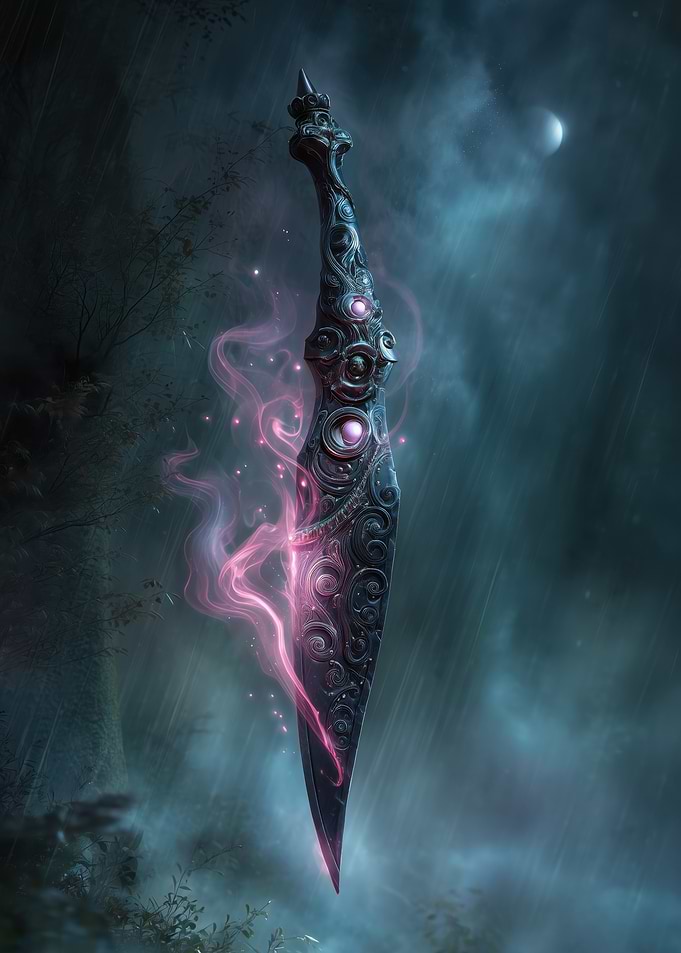 Pink Magical Dagger