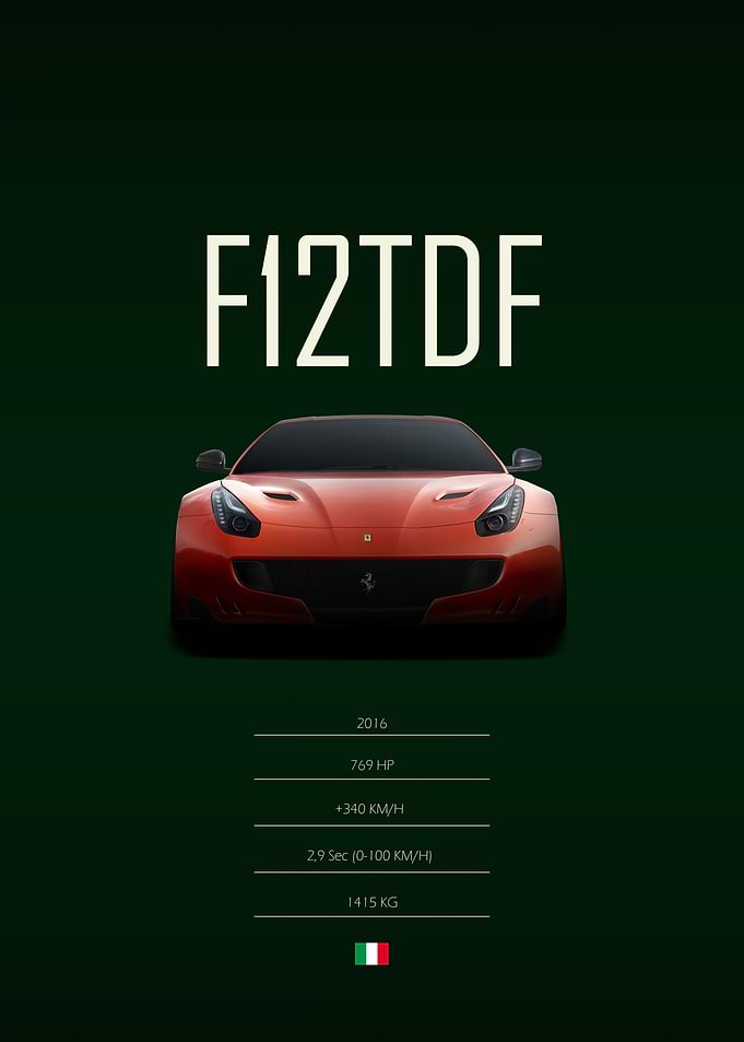 2016 Ferrari F12TDF
