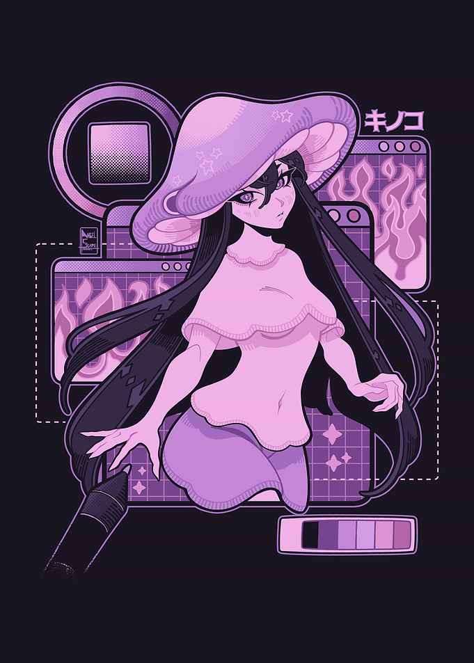 Mushroom Girl 3