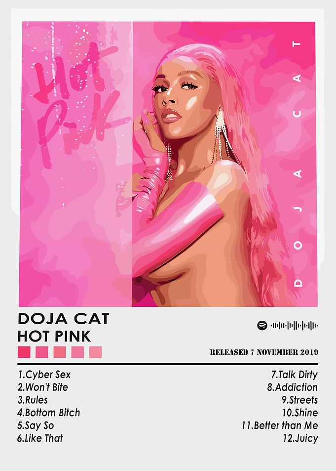 Doja Cat - Hot Pink Album Cover