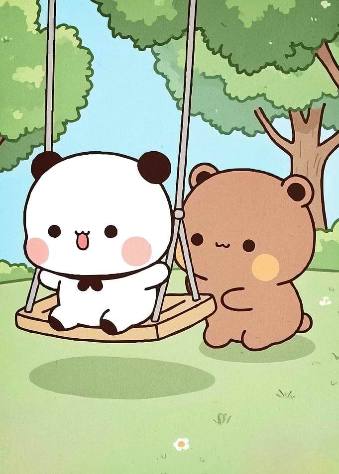 Cute Bears Swing