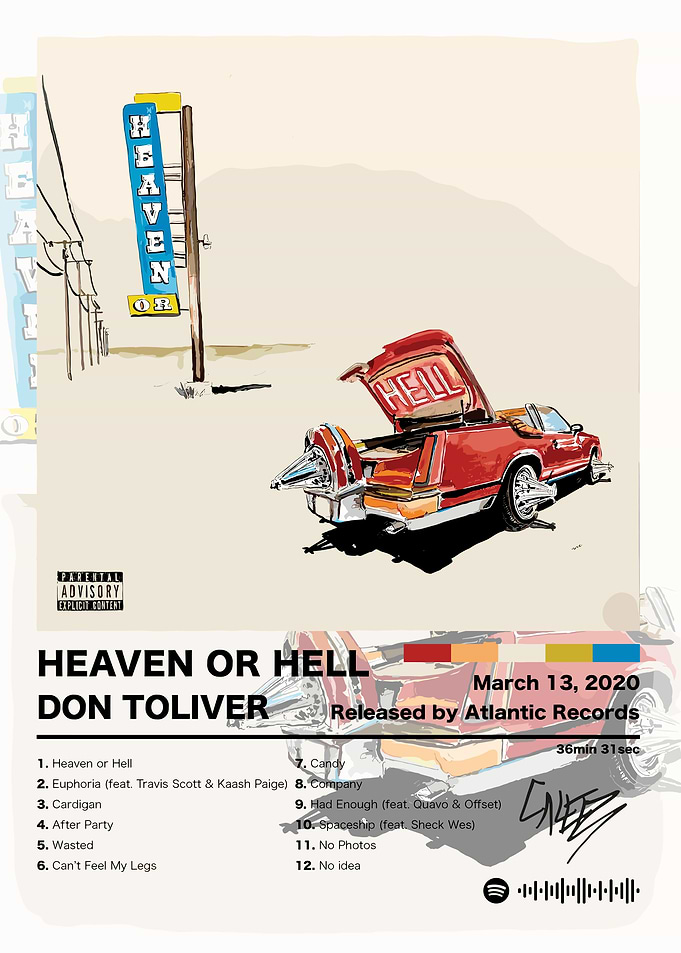 Don Toliver - Heaven or Hell Album