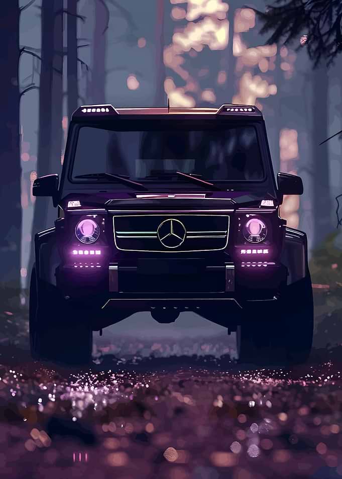 Mercedes-Benz G-Class in Forest
