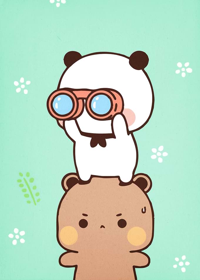 Cute Panda Bear Binoculars