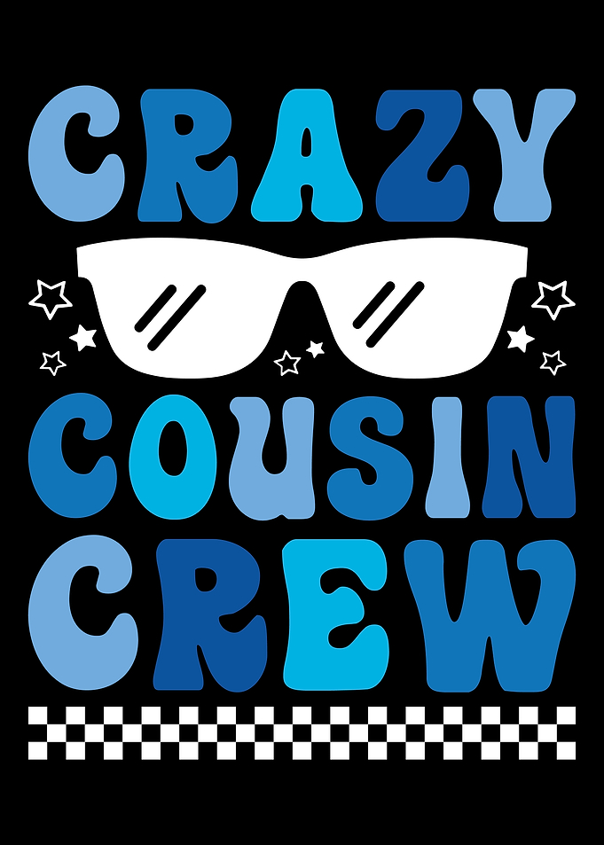 Crazy Cousin Crew Graphic Design