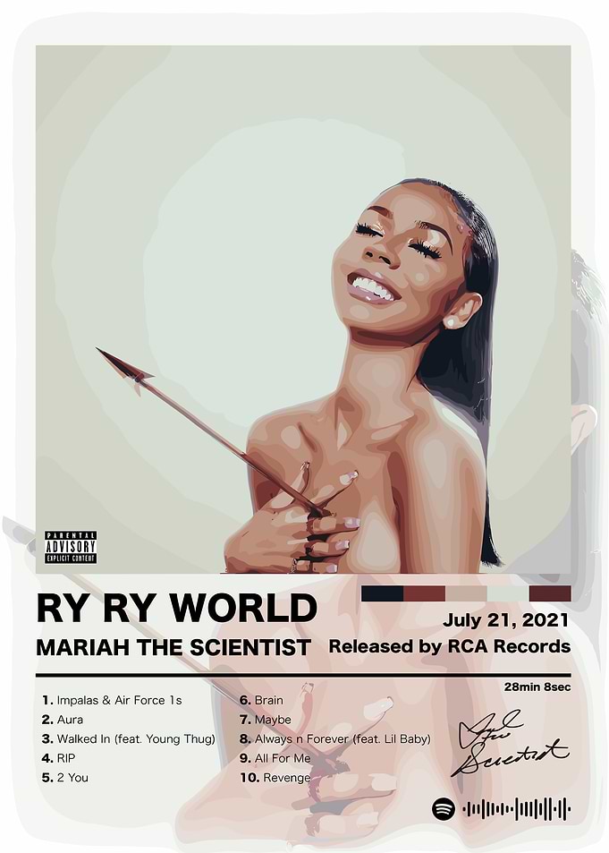 Ry Ry World Album Cover Art