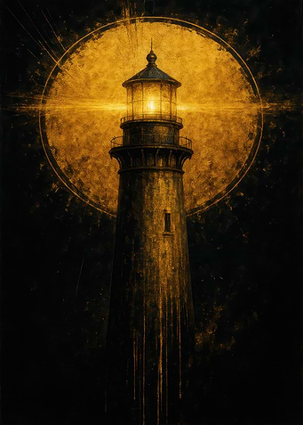 Lighthouse in the Night