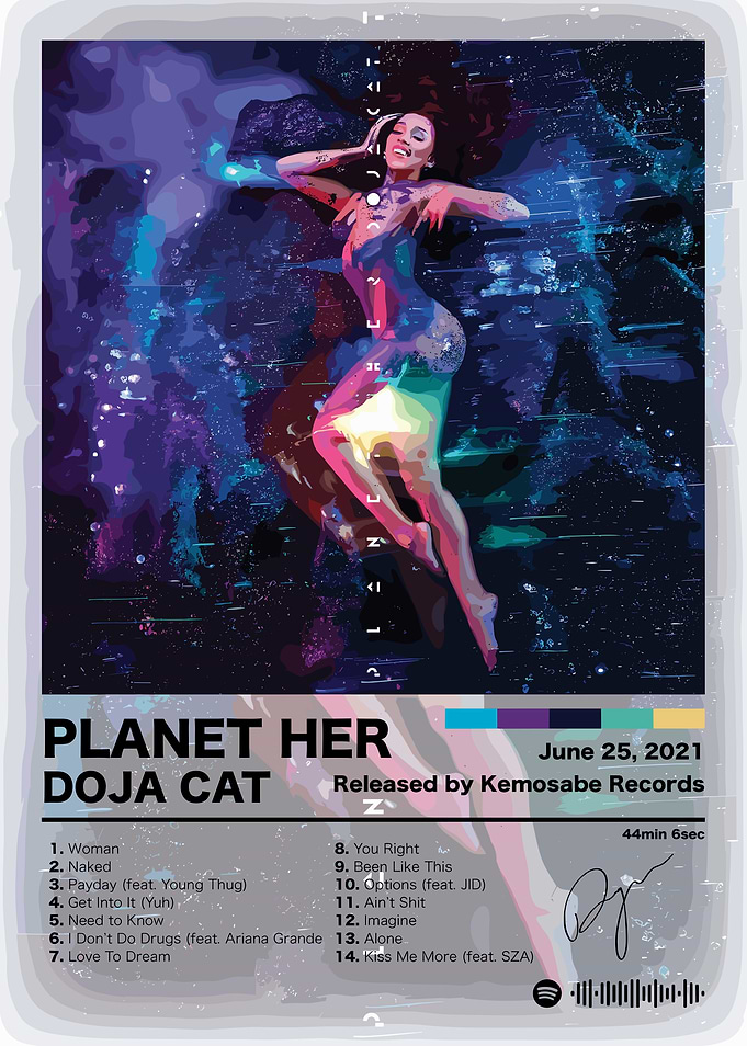Doja Cat - Planet Her Album Cover
