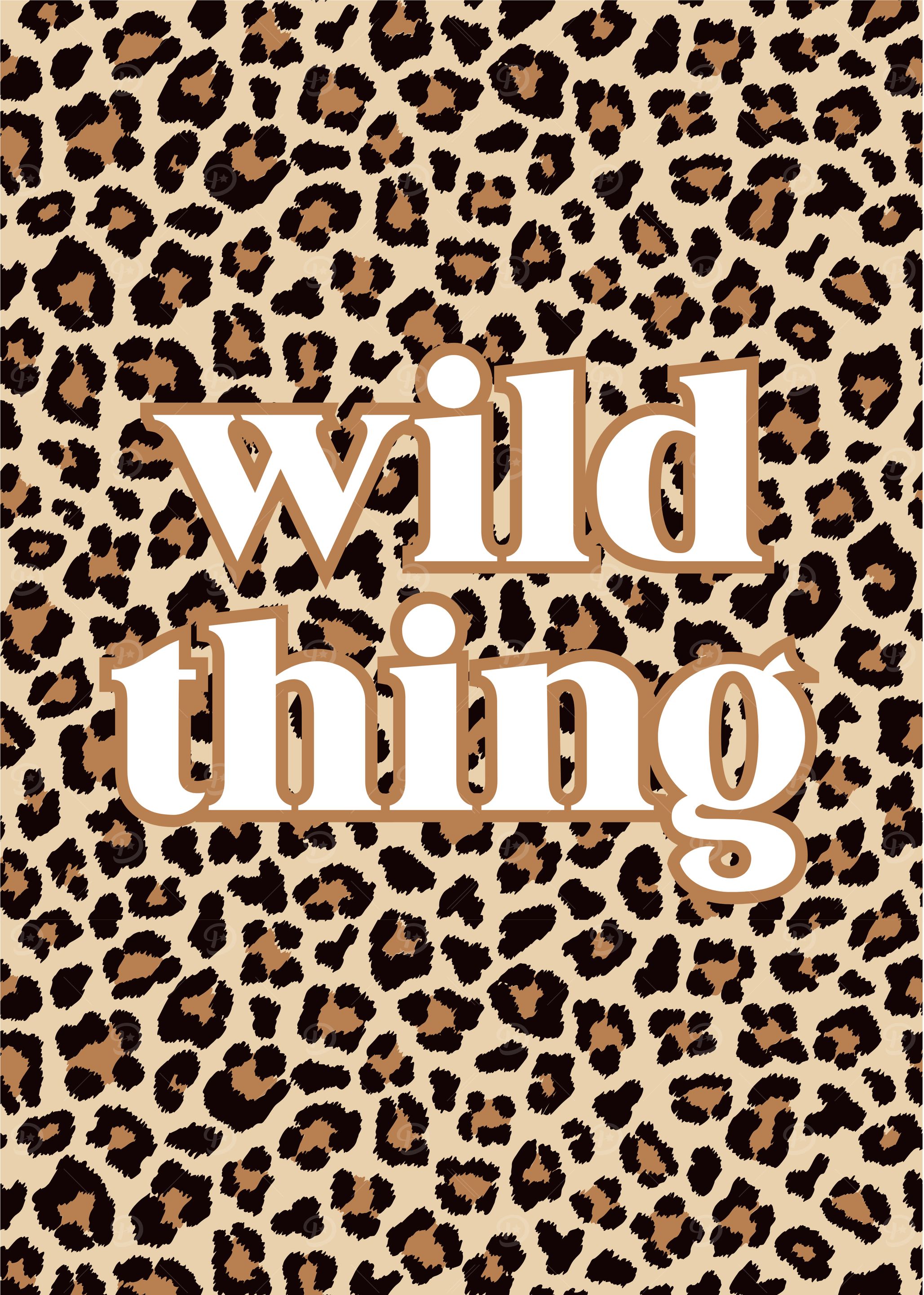 Wild Thing Leopard Print