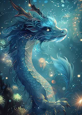 Dragon Glowing Lights