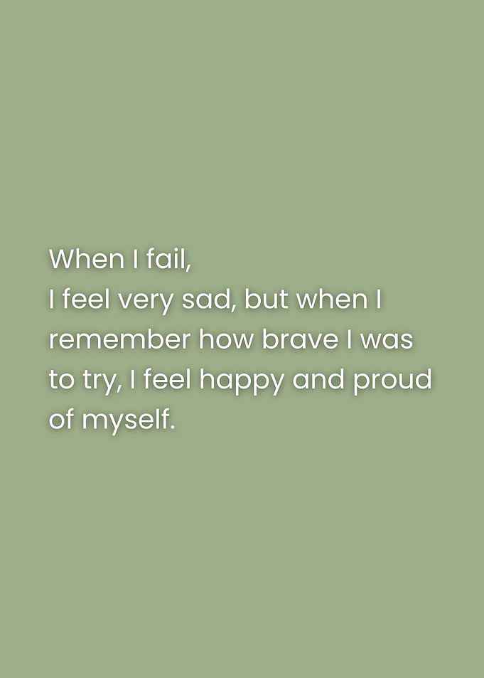 Inspirational Quote on Green Background