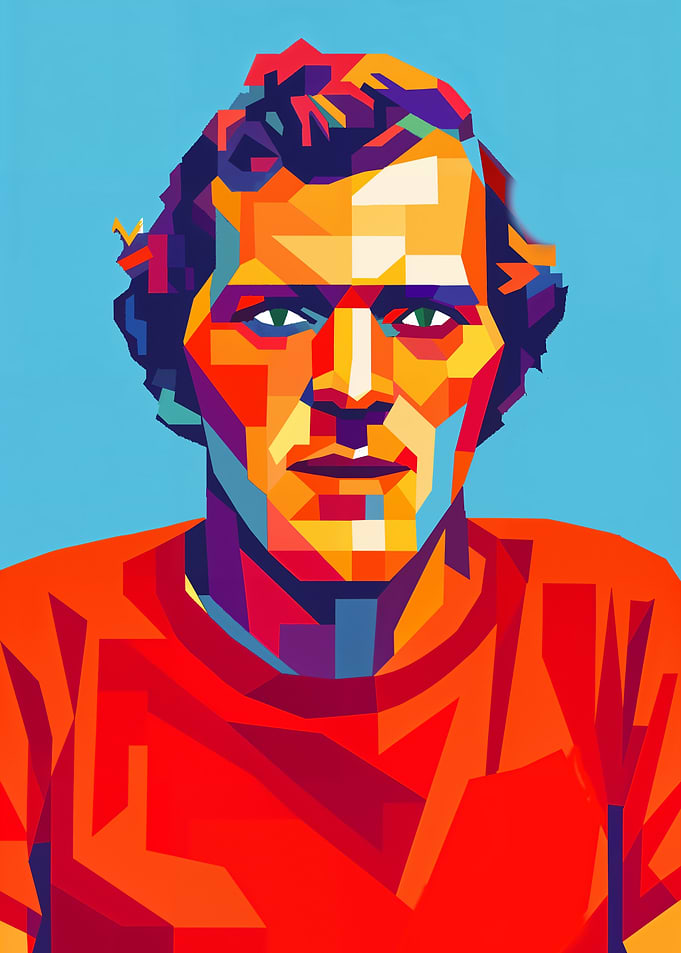 willy van der kerkhof Pop Art Portrait