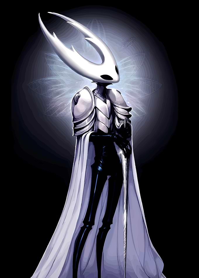 Hollow Knight Character Illustration
