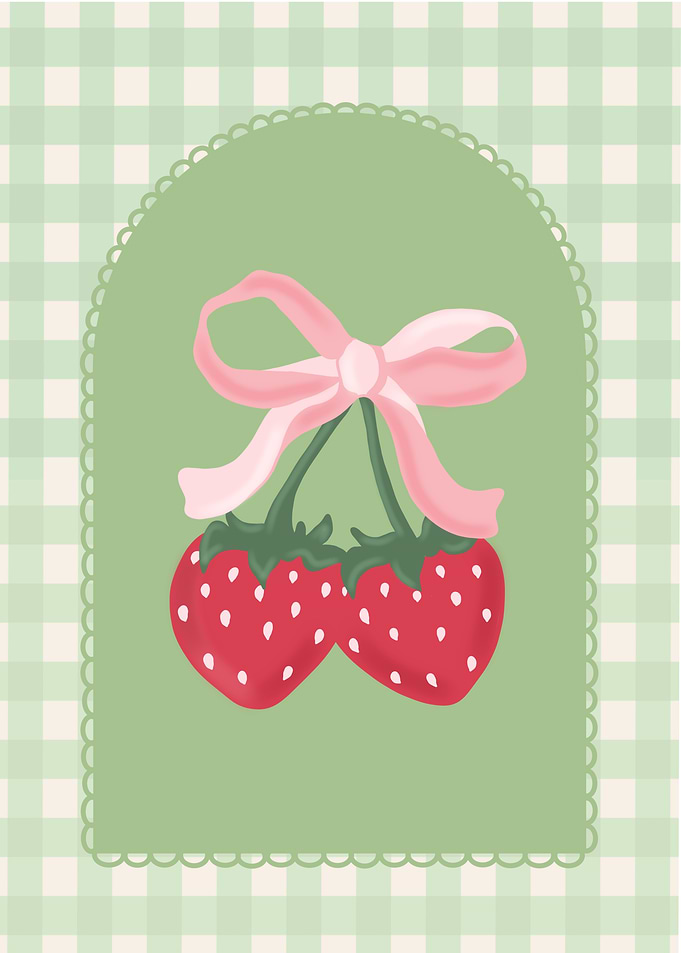 Cottagecore Strawberry