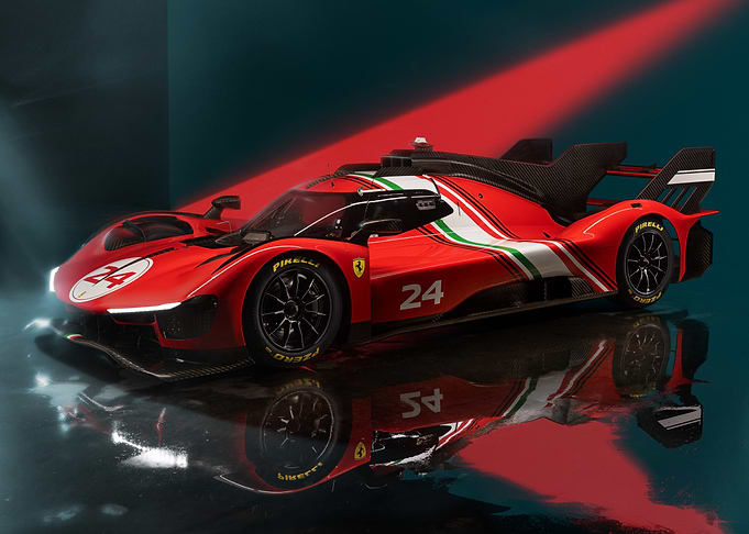 Ferrari Race Car Number 24