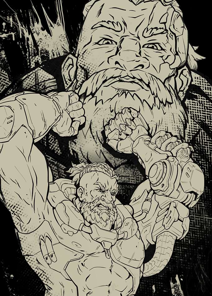 Amon in Monochrome