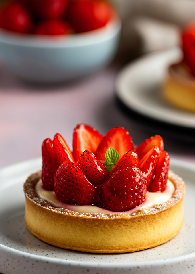 Strawberry Tart Dessert