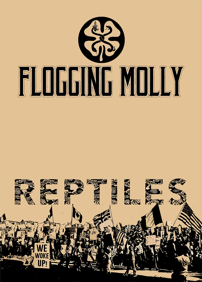 Flogging Molly Reptiles Poster