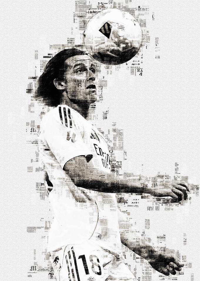 Alvaro Carreras Newspaper Art