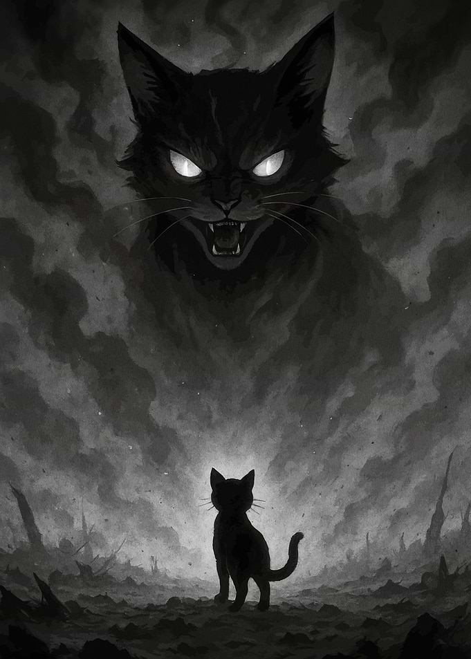 Cat Confrontation