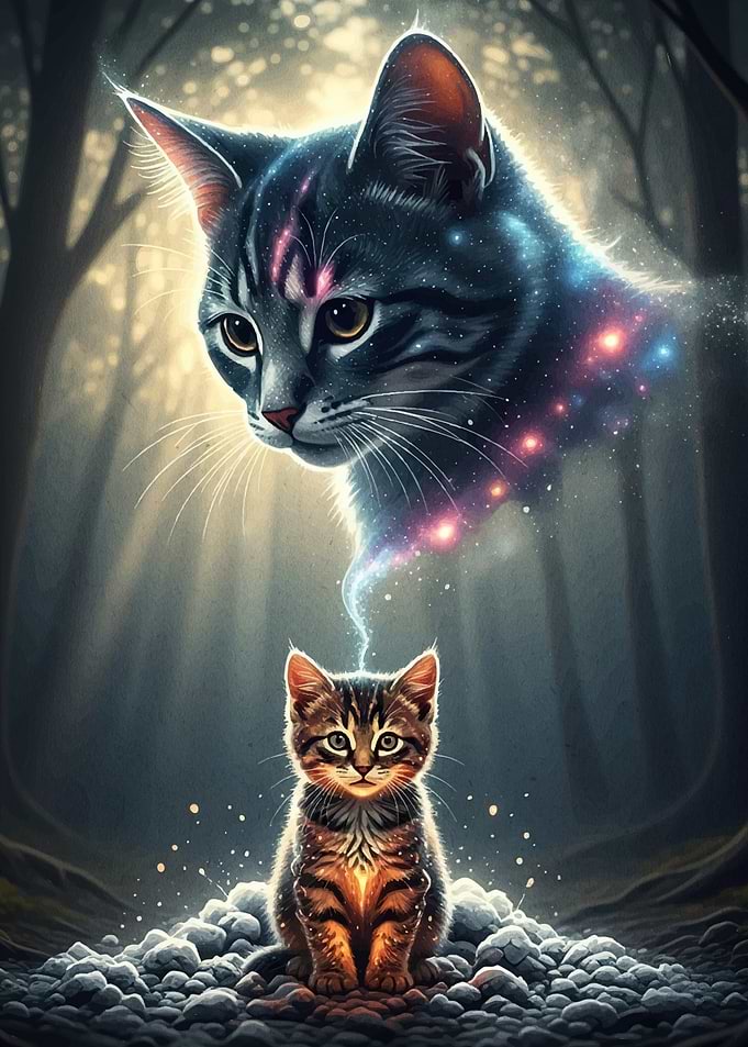 Mystical Cats Forest