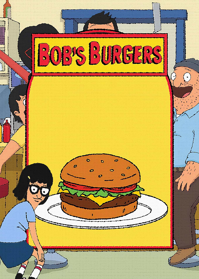 Bob's Burgers Cartoon Sign