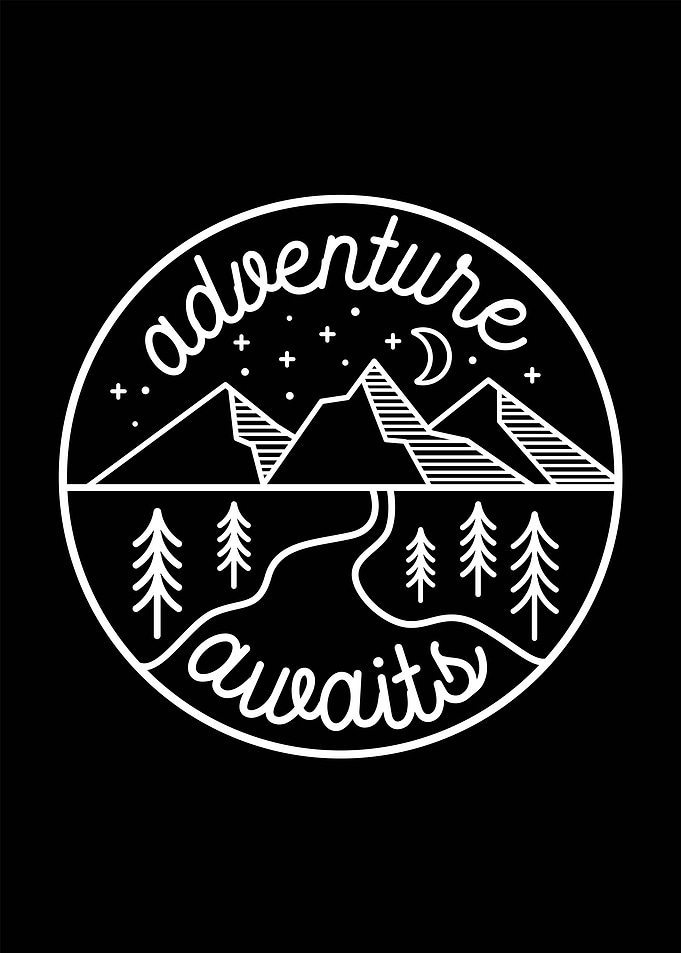 Adventure Awaits Mountain Landscape