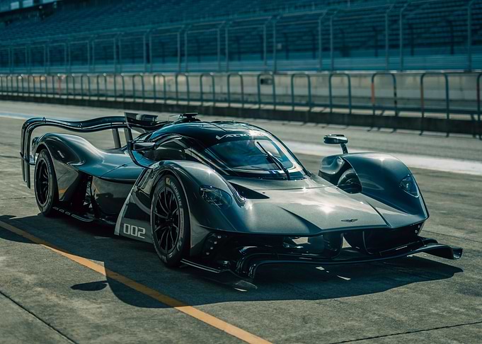 Aston Martin Valkyrie AMR Pro on Track