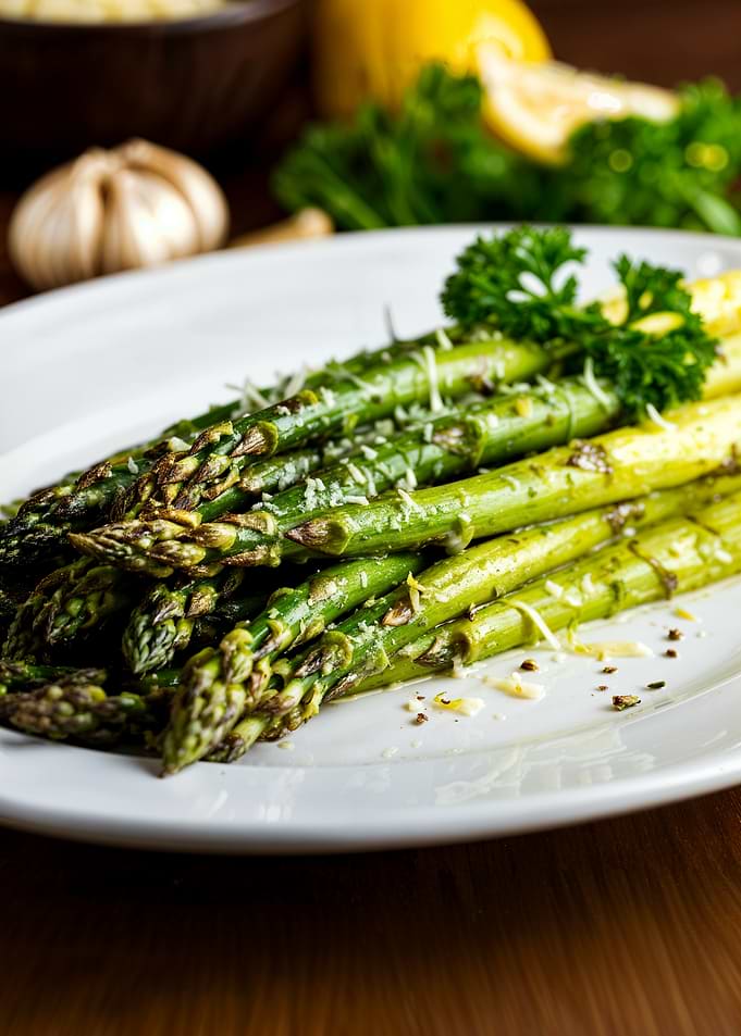 Asparagus with Parmesan and Lemon