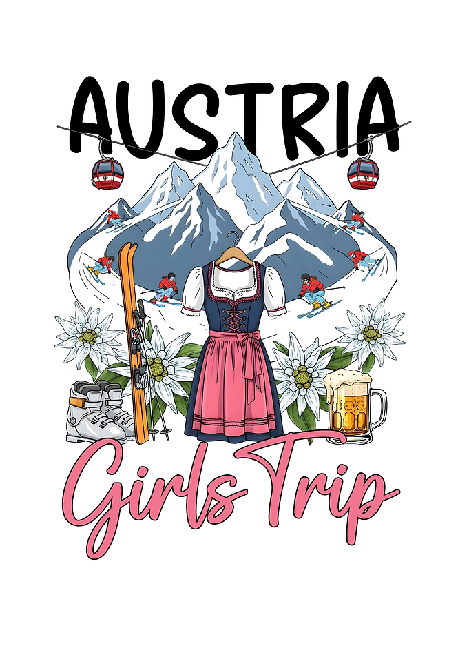 Austria Girls Trip Skiing Adventure
