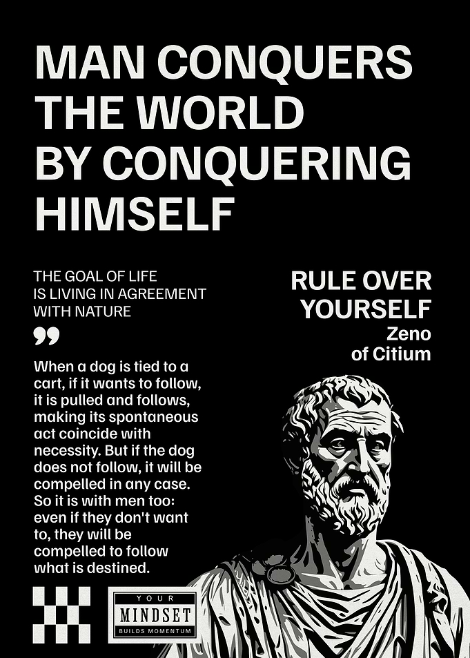 Zeno of Citium Quote Stoicism