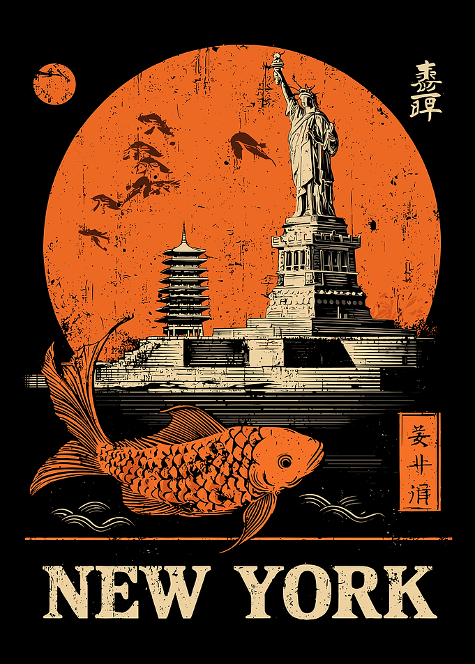 New York Japanese Style Art
