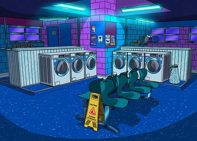 Laundromat After Midnight