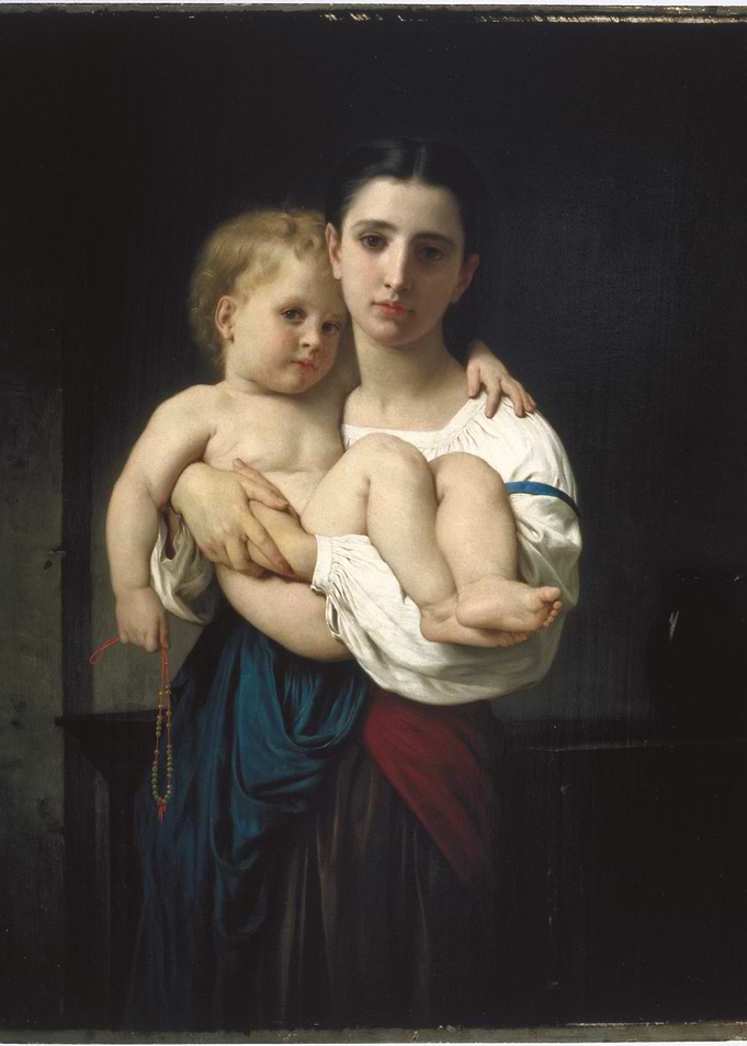 Mother and Child Painting