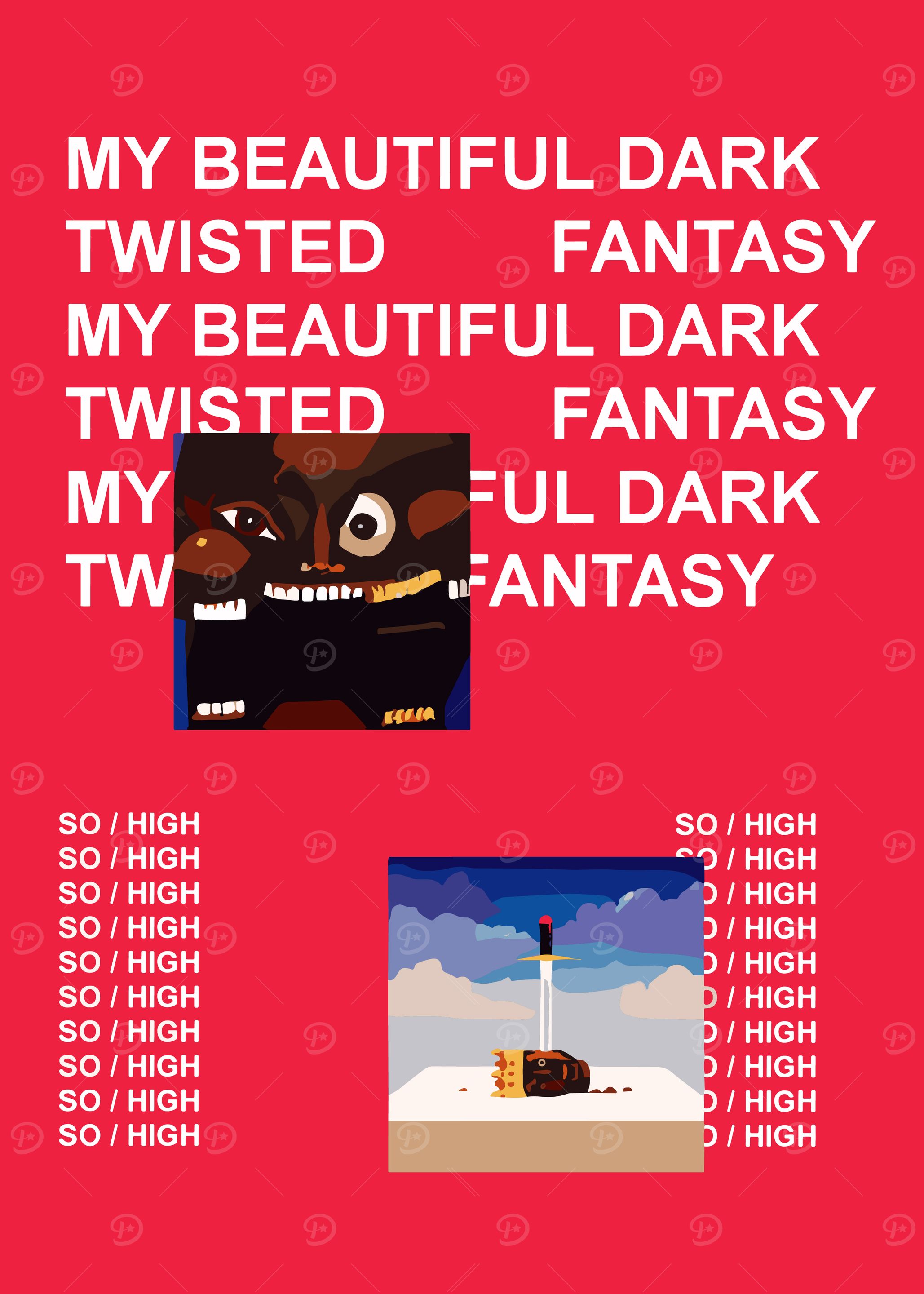 Kanye West My Beautiful Dark Twisted