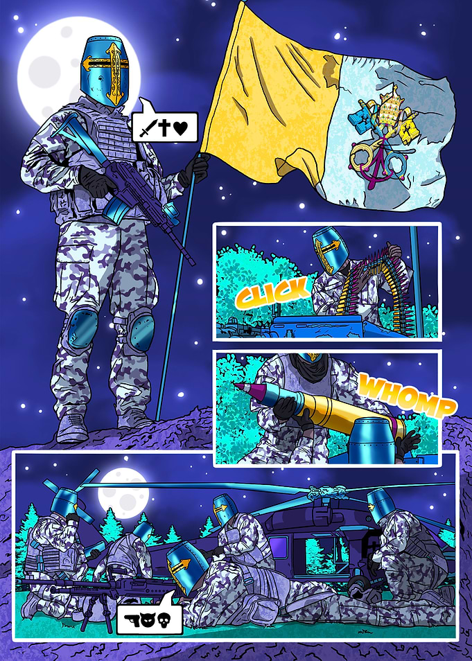 Templars After Dark Comic