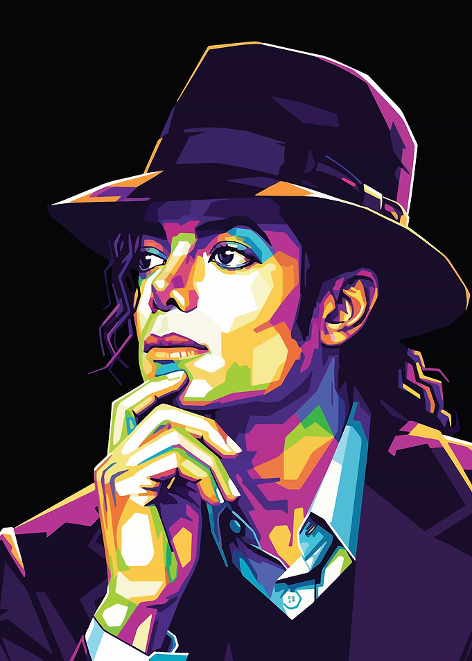 Michael Jackson Pop Art Portrait