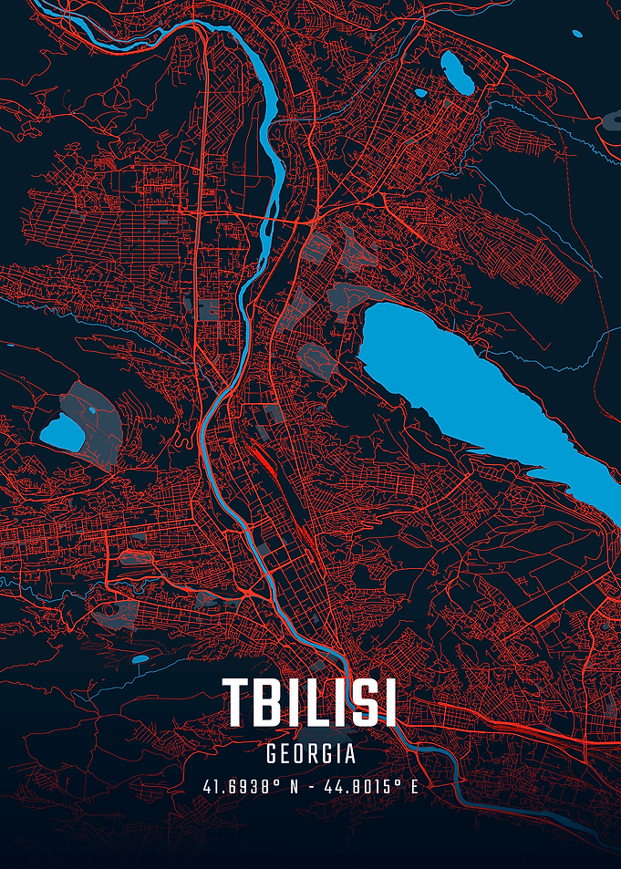 Tbilisi City Map