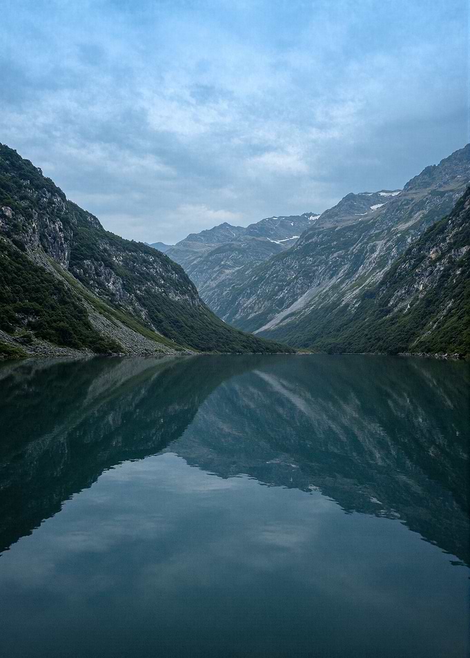 Mountain Lake Reflection