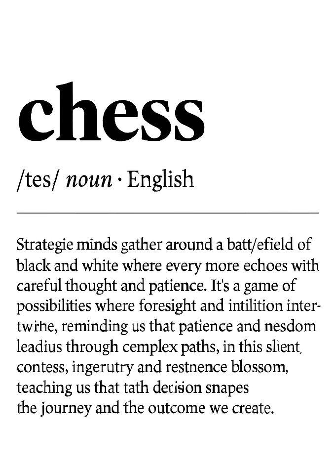 Chess Definition