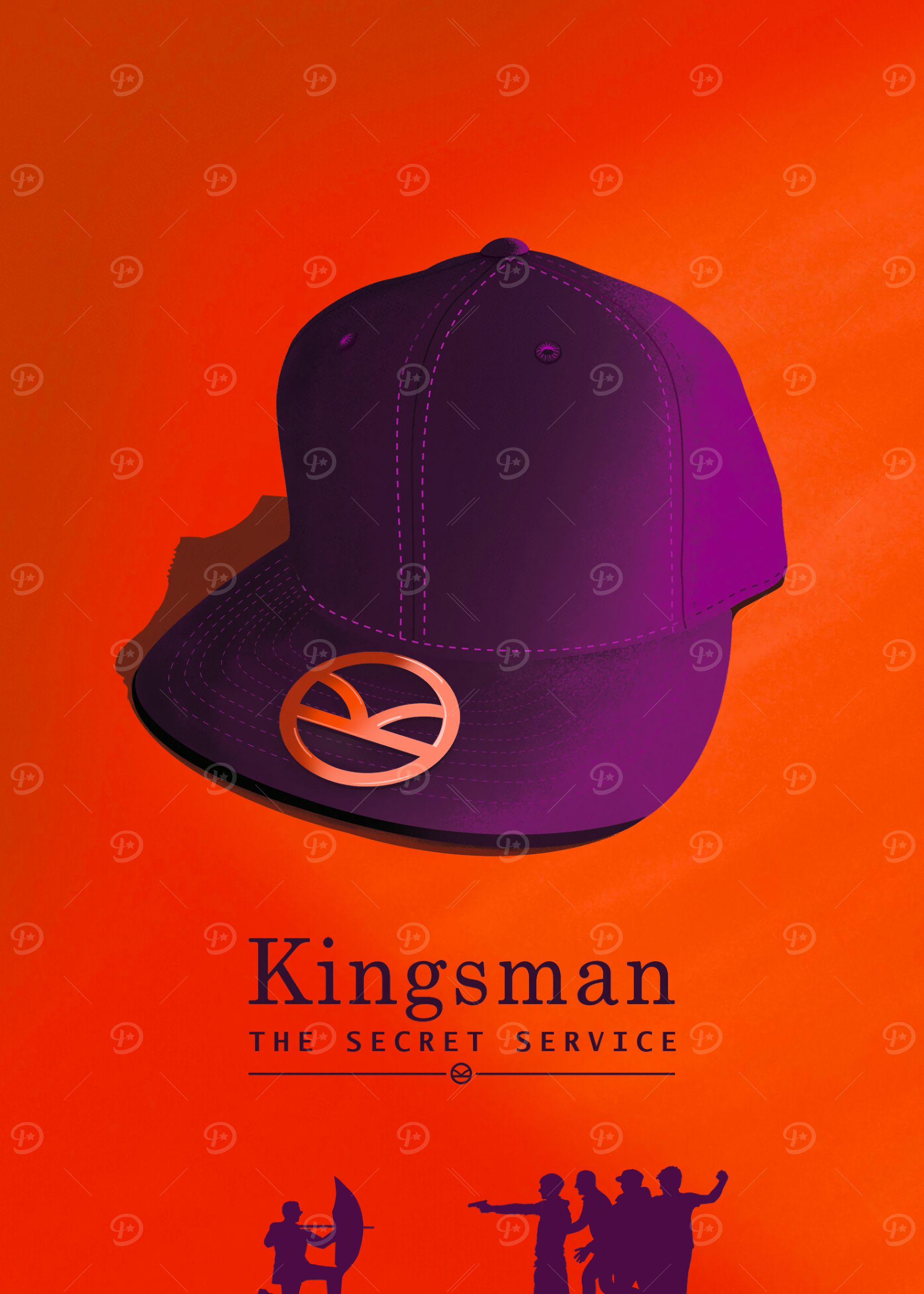 Kingsman The Secret Service Hat Poster