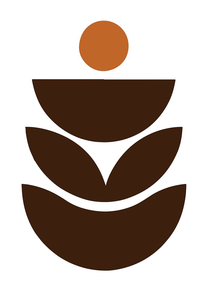 Minimalist Abstract Plant Illustration