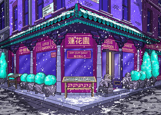 Chinese Restaurant After Midnight