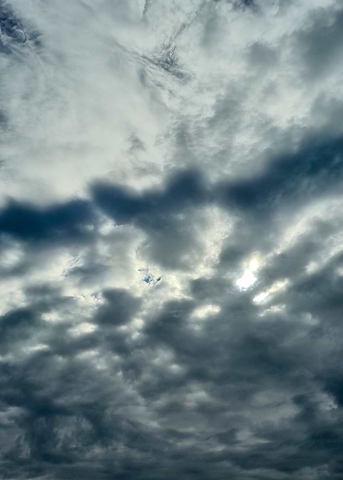Dramatic Cloudy Sky with Sunlight