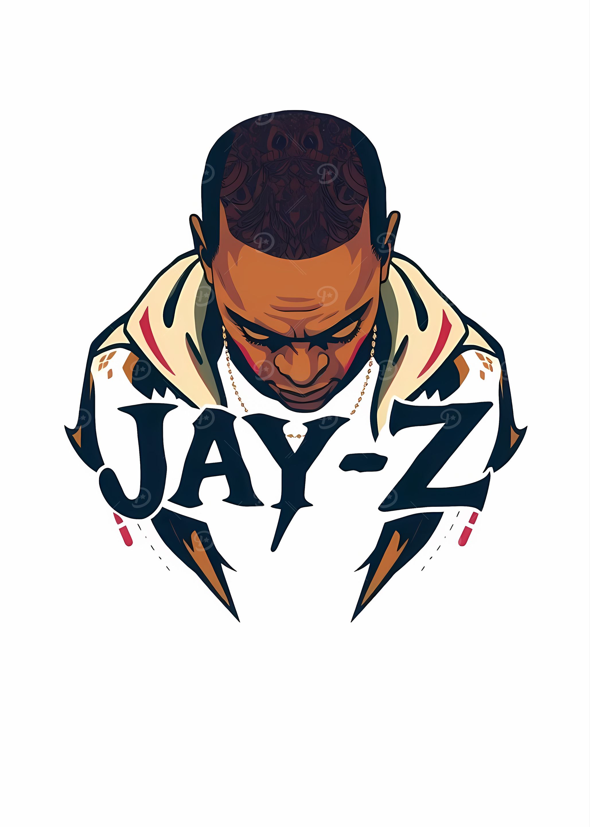 Jay-Z Illustration