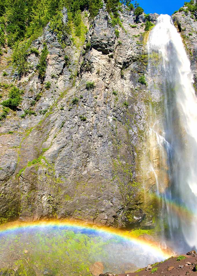Comet Falls Mount Rainer National Park