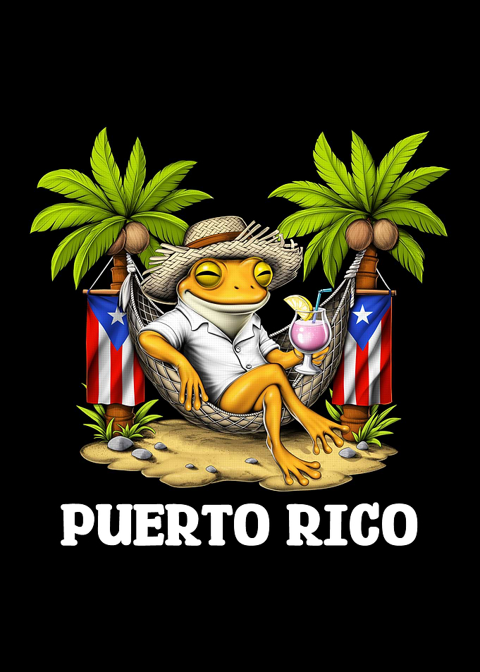 Puerto Rico Coqui Frog Vacation