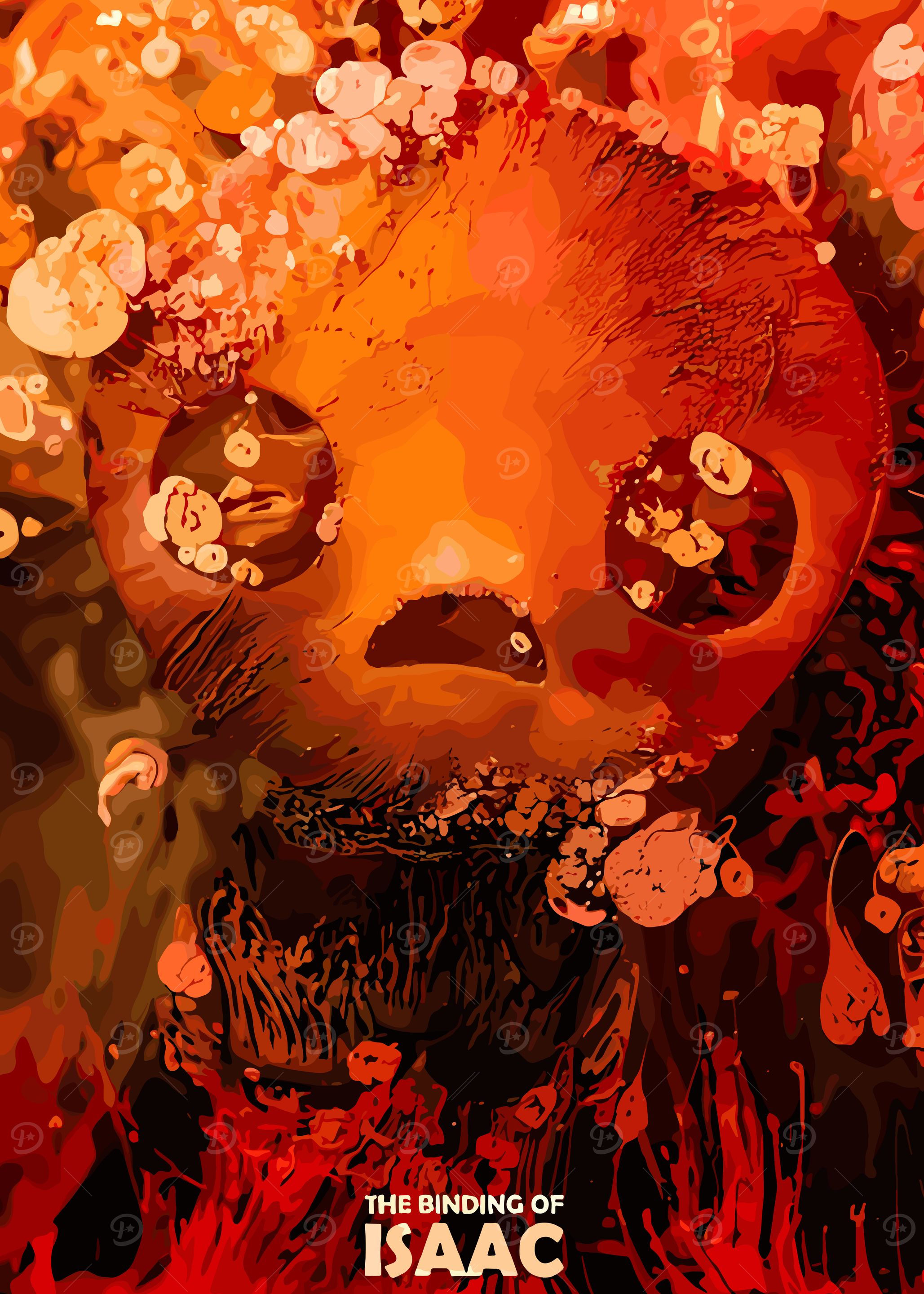 The Binding of Isaac Game Art
