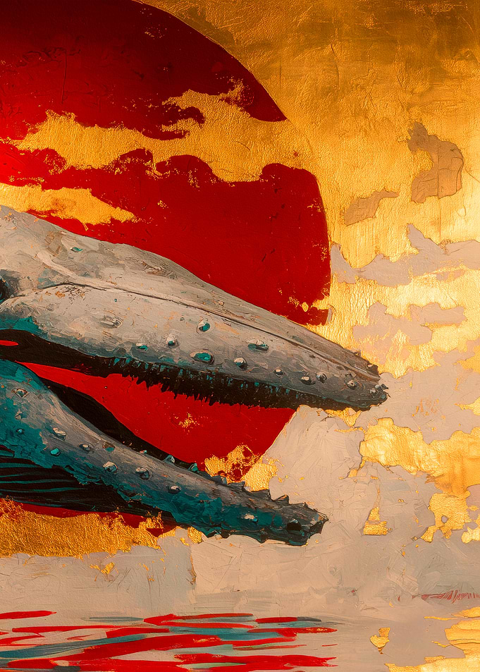 Red Sun Whale - Right Part